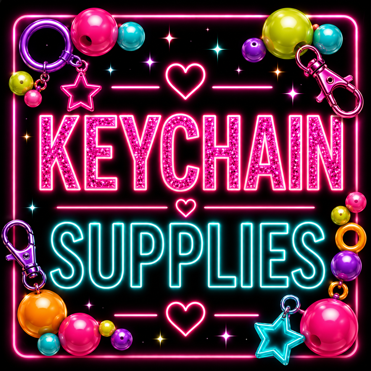 Keychain Supplies